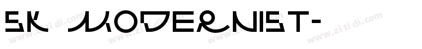 Sk Modernist字体转换